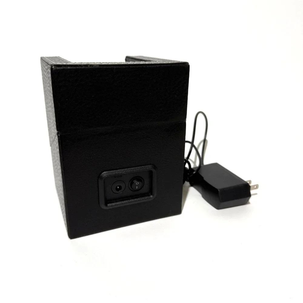 Automatic Rotation Single Watch Winder Box Leather Storage Display Case Gift